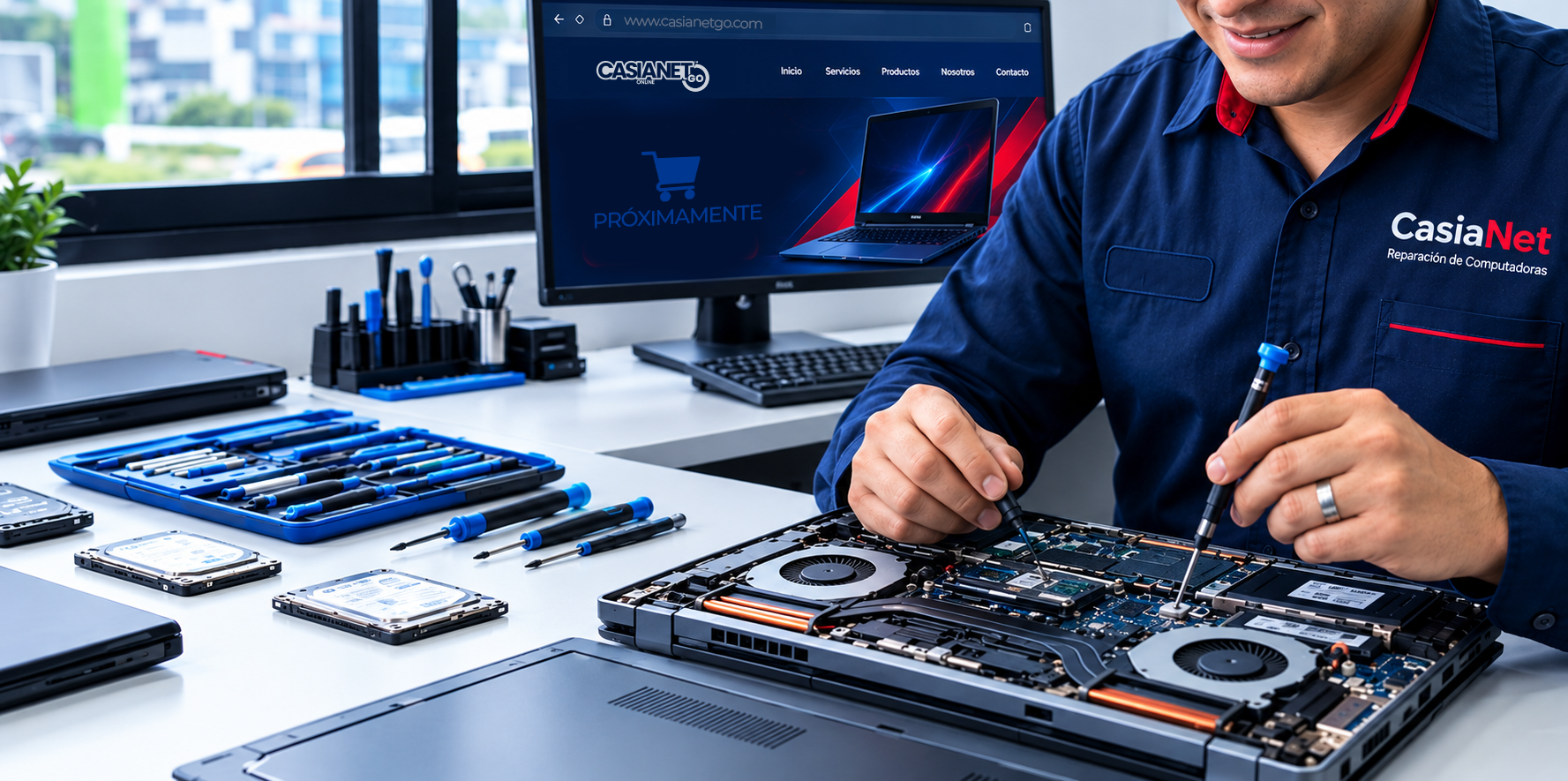 Servicio técnico para empresas CasiaNet