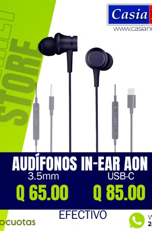 Audífonos In-ear AON Boom Buds