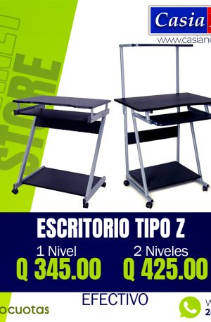 Escritorio tipo Z 1 Nivel