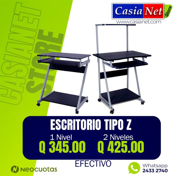 Escritorio tipo Z 1 Nivel