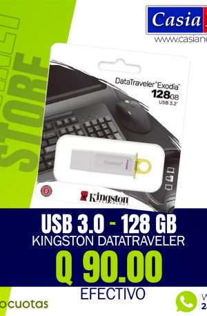 Kingston - USB flash drive - 128 GB USB 3.0