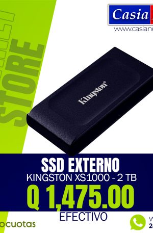 Kingston XS1000 - SSD - 2 TB