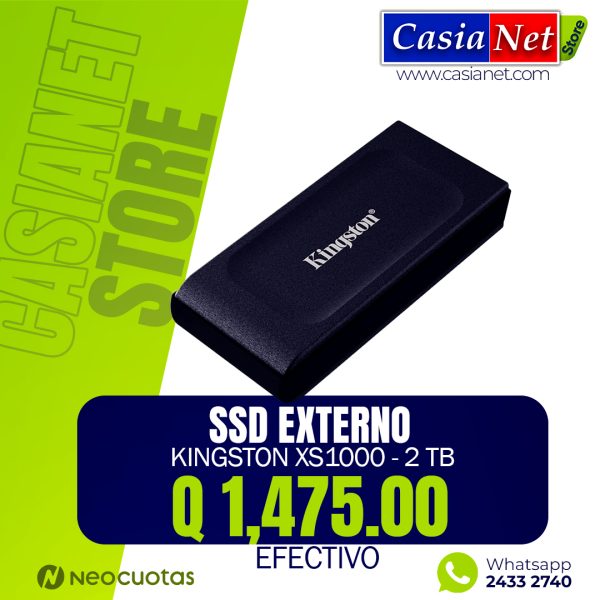 Kingston XS1000 - SSD - 2 TB