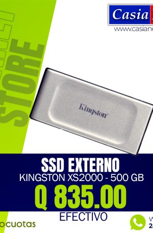 Kingston XS2000 - SSD - 500 GB