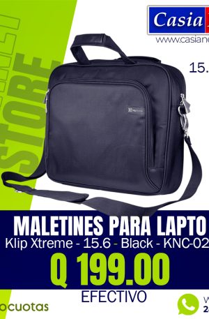 Klip Xtreme - 15.6 in - Black - KNC-025
