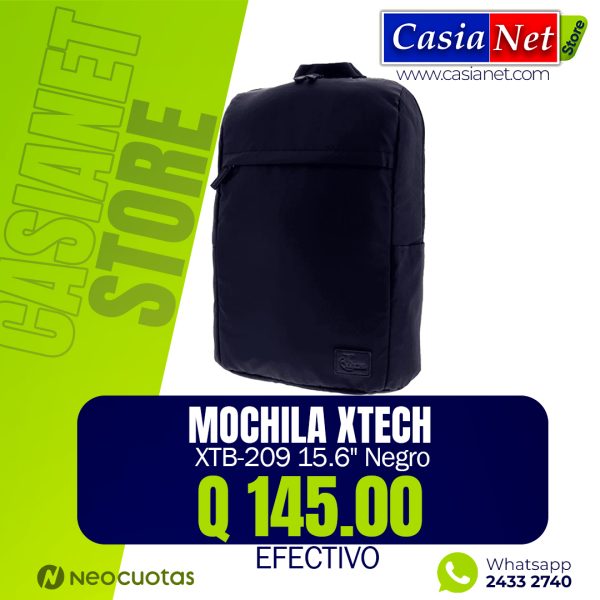 Mochila Xtech XTB-209 15.6" Negro