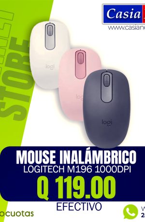 Mouse Inalámbrico Bluetooth Logitech M196 1000DPI