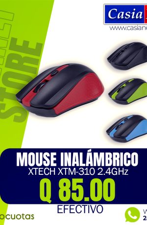 Xtech 310- Mouse -  Inalámbricos 2.4 GHz